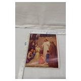 Vintage Religious Prints and Artwork Collection including 1925 W.C. Co. Illustrations