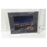 Framed Art and Photographs The largest piece depicts a young girl leading geese, a religious scene, cityscapes and a Coca-Cola themed print