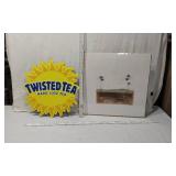 Twisted Tea Hard Iced Tea Sign and Unique Piece of Trees Artwork