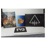 Posters and Artwork including TV3, Golden Spiral Design, and Fantasy Horseman