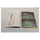 21st Annual Liberty Bowl Tulane vs Penn State 1979 Framed Program and Loose Program - John Wayne