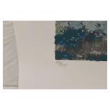 Signed and Numbered 193/275 Print, Watercolor, and Surrealist Print
