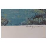 Signed and Numbered 193/275 Print, Watercolor, and Surrealist Print