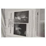 David Moses Heritage Reps Art Portfolio with Prints and Promotional Materials