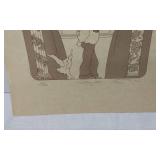 Lot of Vintage Art Prints by Various Artists and Designers Including John Paul, David Moses - One Numbered 142/300