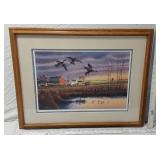 Framed Print "Changing Seasons I" by Raedeke numbered 1734/15000 approx 20.5x26