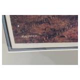 Framed "Changing Seasons II" Limited Edition Print by Jerry Raedeke - Signed and numbered 2746/9500