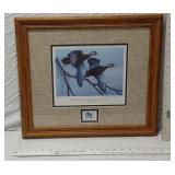 National Waterfowl Conservation Stamp/Print by Jim Partee 1987-88 Signed and Numbered 390/999