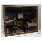 Framed Mirror with Wooden Frame approx. 17x21