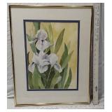 Framed Floral Print  by William Slocum