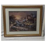 Peaceful Reflections by James Lee - Print - Approx. 21x18