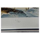 Terry Redlin "High Country" Framed Print approx. 34 1/2 x 27 1/2