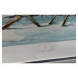 Terry Redlin "High Country" Framed Print approx. 34 1/2 x 27 1/2