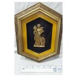 Turner Wall Art Shadow Boxes of Gold Goddesses
