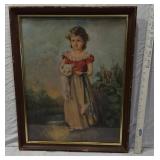 Vintage Litho Jane Freeman Chums 
