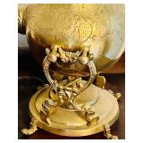 B2-Vintage Middle Eastern - Spirit Kettle, Tea Pot with Handle, Stand and Warmer