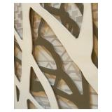 B2 - Framed Geometric Tree Branch Wall Art