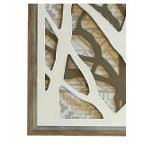 B2 - Framed Geometric Tree Branch Wall Art