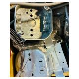 S - Box of Electrical Supplies including Metal Boxes, Outlets, Wire, and Cables