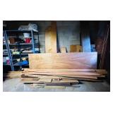 S - Assorted Lumber and Plywood Sheets Collection