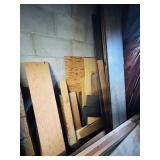 S - Assorted Lumber and Plywood Sheets Collection