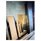 S - Assorted Lumber and Plywood Sheets Collection