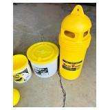 G - Fishing Live Bait Containers and Assorted Floats Group