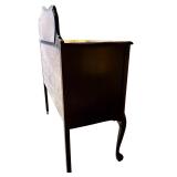 Vintage Solid Wood Buffet with Mirror and Storage Drawers