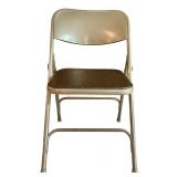 LL - Set of 3 Samsonite Metal Folding Chairs