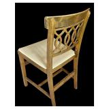 LL - Set of 3 Norquist Productions Cornet Wonderfold Vintage Wooden Folding Chairs