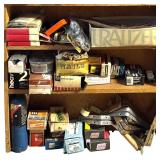 S - Large Lot of Tools, Nails, Screws, Bolts and Hardware Supplies