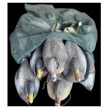 G - Lot of 18 Mallard Duck Decoys with Net Bag