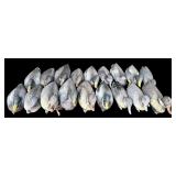 G - Lot of 18 Mallard Duck Decoys with Net Bag