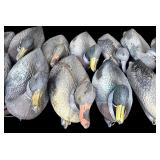 G - Lot of 18 Mallard Duck Decoys with Net Bag