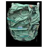 G - Vintage Camping Gear Set with Backpack, Cookware, Thermos, and Accessories