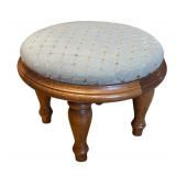 FR - Vintage Upholstered Rocking Chair with Coordinating Ottoman