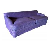 G - Purple Hide a Bed Sofa with 3 Pillows