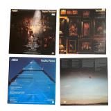 FR - Set of 4 ABBA Vinyl Record Albums: Voulez-Vous, Arrival, The Visitors, and Super Trouper