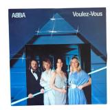FR - Set of 4 ABBA Vinyl Record Albums: Voulez-Vous, Arrival, The Visitors, and Super Trouper