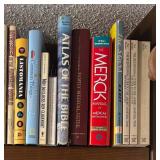 FR - Large Collection of Hardcover and Paperback Books Including Travel Guides and Reference