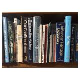 FR - Large Collection of Hardcover and Paperback Books Including Travel Guides and Reference