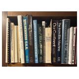 FR - Large Collection of Hardcover and Paperback Books Including Travel Guides and Reference