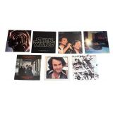 FR - Set of 7 Assorted Vinyl Record Albums Including Rolling Stones, Neil Diamond, U2, Star Wars and More
