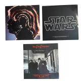 FR - Set of 7 Assorted Vinyl Record Albums Including Rolling Stones, Neil Diamond, U2, Star Wars and More