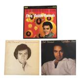 FR - Collection of 7 Vinyl Record Albums - Elvis, Neil Diamond, Lionel Richie and More