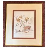 U - Mads Gerhard Framed Print of Hazel Dormouse