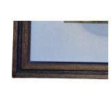 U - Framed Floral Print by Sholund