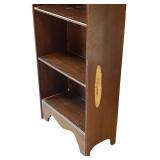 U - Vintage Wooden Shelf with Side Cutouts