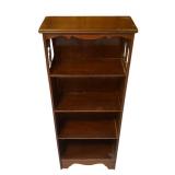 U - Vintage Wooden Shelf with Side Cutouts