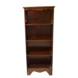 U - Vintage Wooden Shelf with Side Cutouts